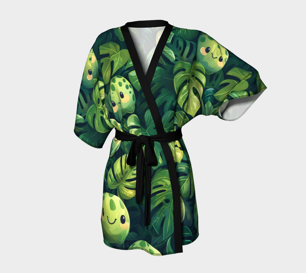 Monstera Robe